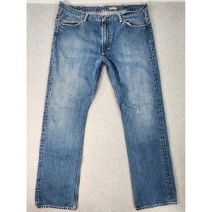 Polo Ralph Lauren 867 Classic Fit Jeans Mens 38x33 Blue Cotton Tag 38x34‎ Flaws